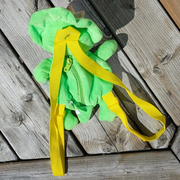 Chupa Chups Lollipops Dinosaur Triceratops Plush Backpack Limited Edition 18+ M - Picture 2 of 7